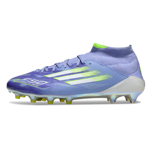 Adidas F50 Mid-Cut Elite Purple Sparkfusion Pack Firm Ground FG Football Boot