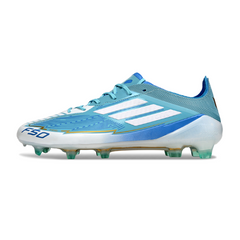 Adidas F50 Elite Light Blue Messi Pack Firm Ground FG Football Boot