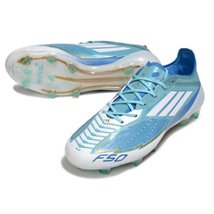 Adidas F50 Elite Light Blue Messi Pack Firm Ground FG Football Boot