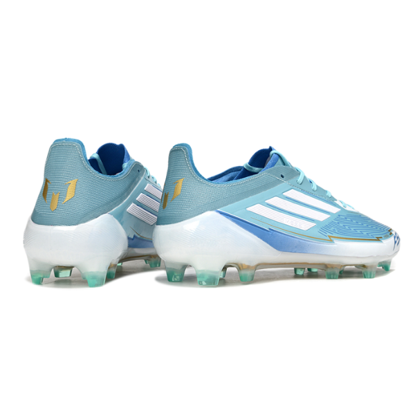 Adidas F50 Elite Light Blue Messi Pack Firm Ground FG Football Boot