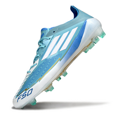 Adidas F50 Elite Light Blue Messi Pack Firm Ground FG Football Boot