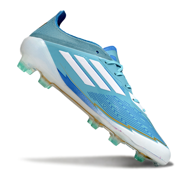 Adidas F50 Elite Light Blue Messi Pack Firm Ground FG Football Boot