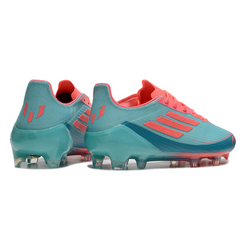 Adidas F50 Elite Light Blue and Salmon Pink FG Football Boot
