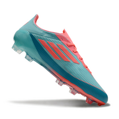 Adidas F50 Elite Light Blue and Salmon Pink FG Football Boot