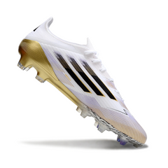 Adidas F50 Elite White and Gold Pack Firm Ground FG Football Boot