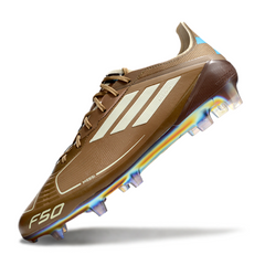 Adidas F50 Elite Messi Brown and Light Blue Pack Firm Ground FG Football Boot