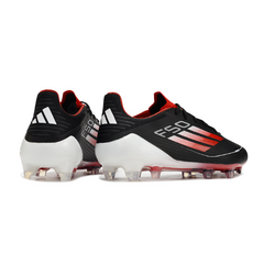 Adidas F50 Elite Black, White, and Red Firm Ground FG Football Boot