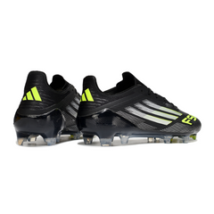 Adidas F50 Elite Black, White, and Green FG Football Boot