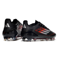 Adidas F50 Elite Black, White and Red Firm Ground FG Football Boot