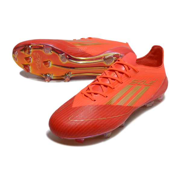 Adidas F50 Elite Red and Yellow Pack Firm Ground FG Football Boot