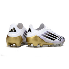 Adidas F50 Primeknit Elite White and Gold Pack Firm Ground FG Football Boot