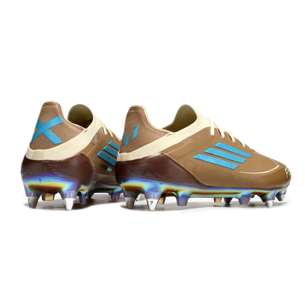 Adidas F50 Primeknit Elite Mixed Studs SG Messi Brown Pack Football Boot