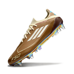 Adidas F50 Primeknit Elite Mixed Studs SG Messi Brown Pack Football Boot