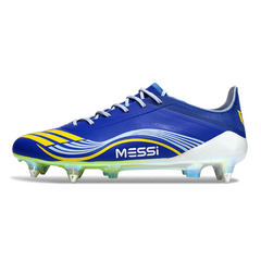 Adidas F50 Primeknit Elite Blue Mixed Studs SG Football Boot Messi