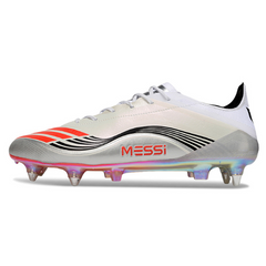 Adidas F50 Elite Mixed Studs SG White Messi Pack Football Boot