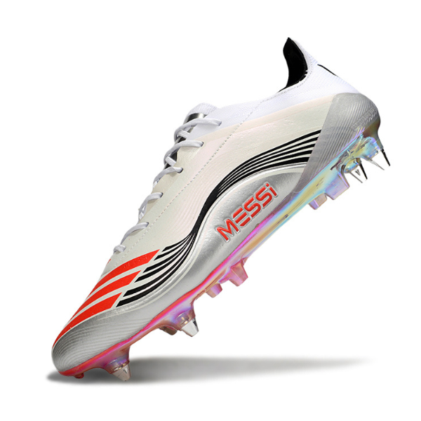 Adidas F50 Elite Mixed Studs SG White Messi Pack Football Boot
