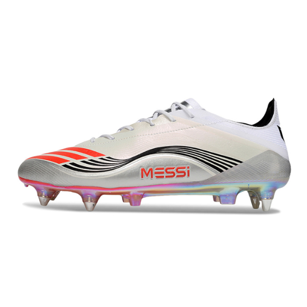 Adidas F50 Elite Mixed Studs SG Messi White Pack Football Boot