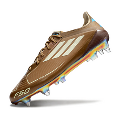 Adidas F50 Elite Mixed Studs SG Messi Brown Football Boot