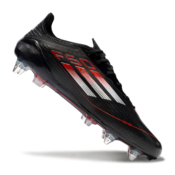 Adidas F50 Elite Mixed Studs SG Black, White and Red Football Boot