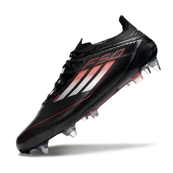 Adidas F50 Elite Mixed Studs SG Black, White and Red Football Boot