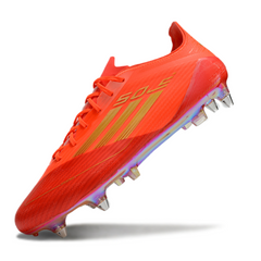 Adidas F50 Elite Mixed Studs SG Red and Yellow Football Boot