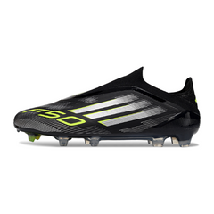 Adidas F50 Elite Black and White Firm Ground FG Football Boot