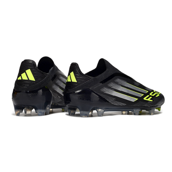 Adidas F50 Elite Black and White Firm Ground FG Football Boot