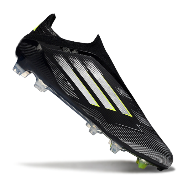 Adidas F50 Elite Black and White Firm Ground FG Football Boot