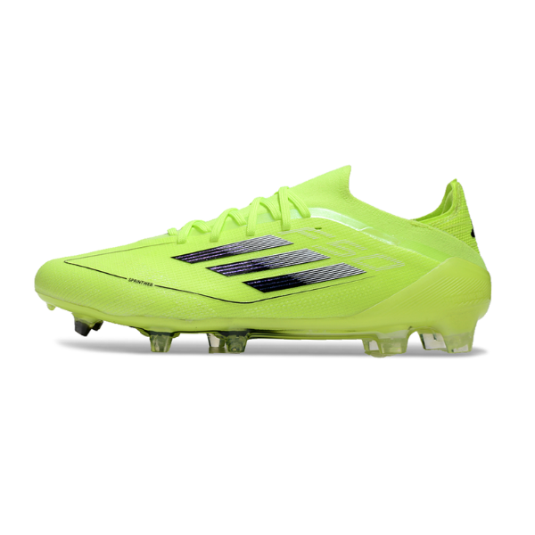 Adidas F50 Primeknit Elite Green and Black Pack Firm Ground FG Football Boot