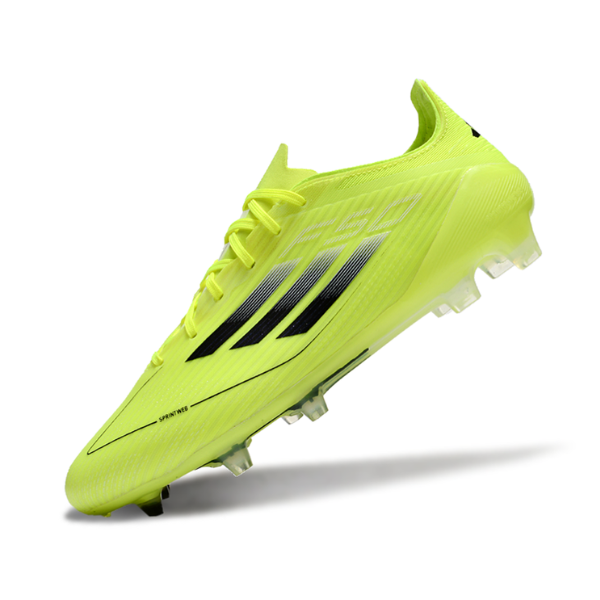 Adidas F50 Elite Green and Silver Pack Firm Ground FG Football Boot