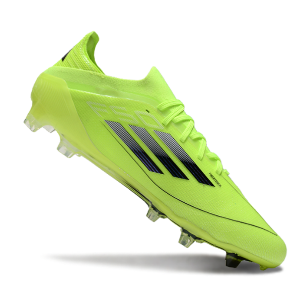 Adidas F50 Primeknit Elite Green and Black Pack Firm Ground FG Football Boot