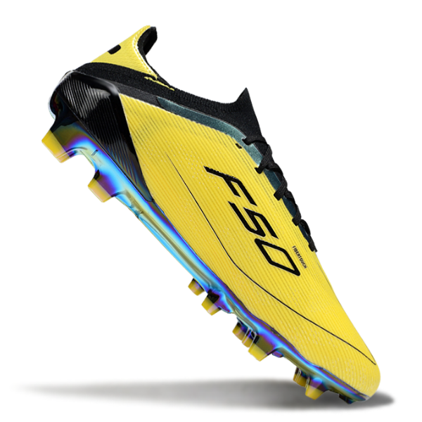 Adidas F50 Primeknit Elite Adizero Yellow Firm Ground FG Football Boot