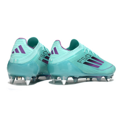 Adidas F50 Primeknit Elite Mixed Studs SG Light Blue and Pink Football Boot