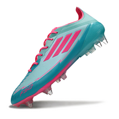 Adidas F50 Elite Mixed Studs SG Light Blue and Pink Football Boot