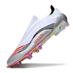 Adidas F50 Laceless Elite Messi White Pack Firm Ground FG Football Boot