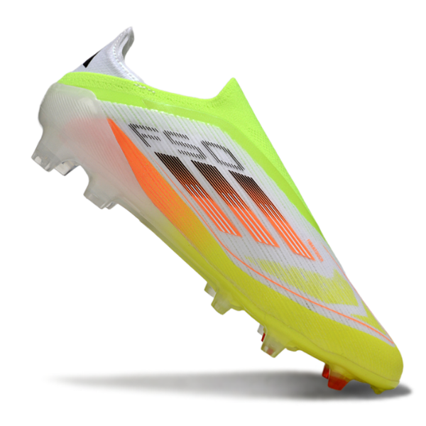 Adidas F50 Elite Green and Orange Firm Ground FG Football Boot