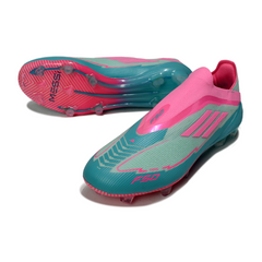 Adidas F50 Elite Blue and Pink Messi Firm Ground FG Football Boot