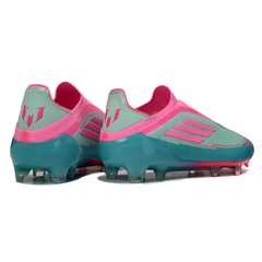 Adidas F50 Elite Blue and Pink Messi Firm Ground FG Football Boot