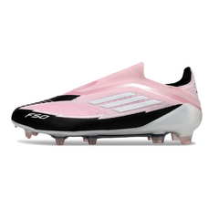 Adidas F50 Elite Light Pink and Black Firm Ground FG Football Boot