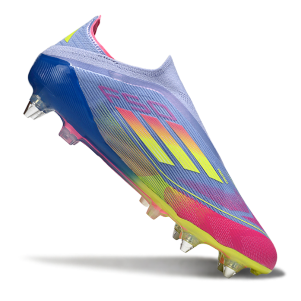 Adidas F50 Primeknit Elite Laceless Mixed Studs SG Celestial Victory Football Boot