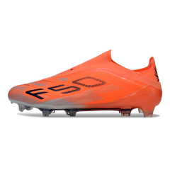 Adidas F50 Laceless Elite Orange Firm Ground FG Football Boot