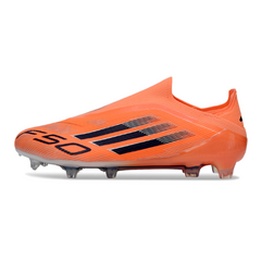 Adidas F50 Laceless Elite Orange Firm Ground FG Football Boot