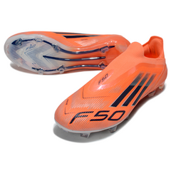 Adidas F50 Laceless Elite Orange Firm Ground FG Football Boot