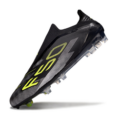 Adidas F50 Laceless Elite Black Firm Ground FG Football Boot