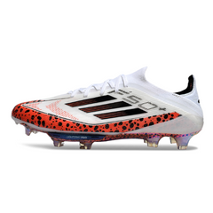 Adidas F50+ Elite White and Orange Pack Firm Ground FG Football Boot