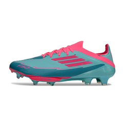 Adidas F50+ Elite Light Blue and Pink Firm Ground FG Football Boot