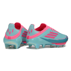 Adidas F50+ Elite Light Blue and Pink Firm Ground FG Football Boot