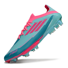 Adidas F50+ Elite Light Blue and Pink Firm Ground FG Football Boot