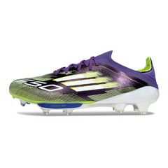 Adidas F50+ Elite Purple and Green Pack Firm Ground FG Football Boot