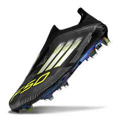 Adidas F50+ Laceless Elite Electric Stealth Pack Firm Ground FG Football Boot